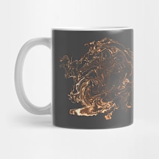 Golden Swirl Mug